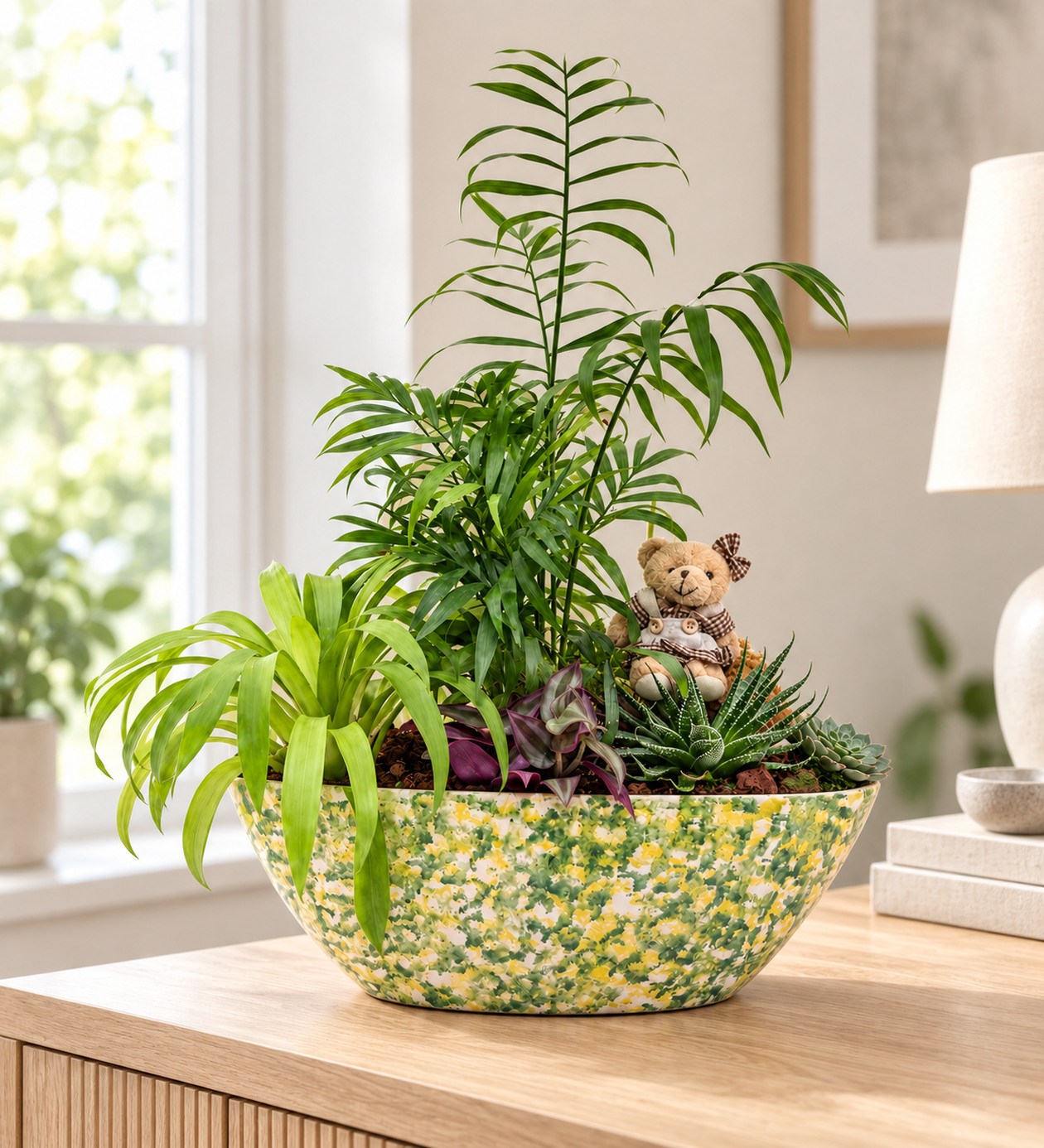 Mini Garden yaşam alanında gerçekçi boyut görünümü