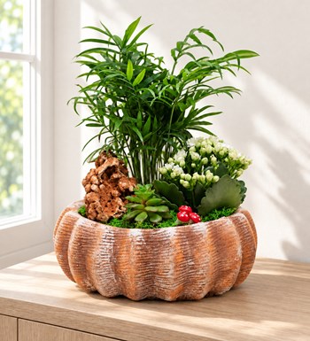 Green Love Garden yaşam alanında gerçekçi boyut görünümü