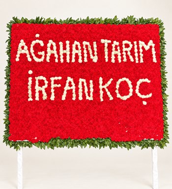 Düğün ve Açılış Çiçeği hafif yan açı